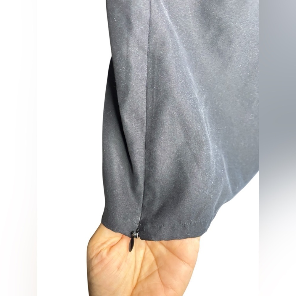 Patagonia women’s black skort skirt sz 6 side zipper on both sides front pocket - Picture 7 of 9
